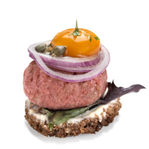 Smørrebrød med tatar